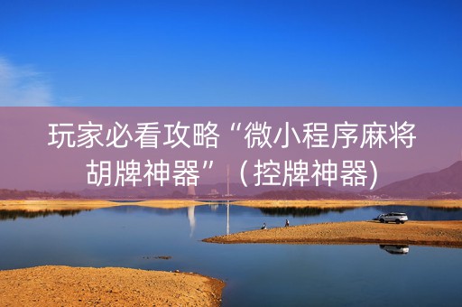 玩家必看攻略“微小程序麻将胡牌神器”（控牌神器)