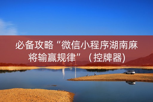 必备攻略“微信小程序湖南麻将输赢规律”（控牌器)
