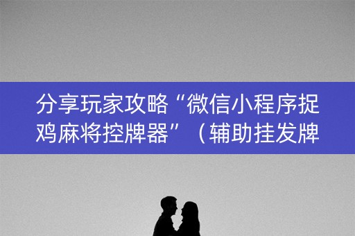 分享玩家攻略“微信小程序捉鸡麻将控牌器”（辅助挂发牌规律)