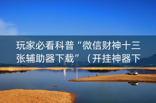 玩家必看科普“微信财神十三张辅助器下载”（开挂神器下载)