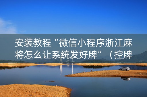 安装教程“微信小程序浙江麻将怎么让系统发好牌”（控牌器)