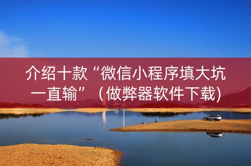 介绍十款“微信小程序填大坑一直输”（做弊器软件下载)