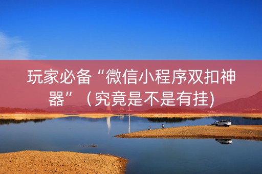 玩家必备“微信小程序双扣神器”（究竟是不是有挂)