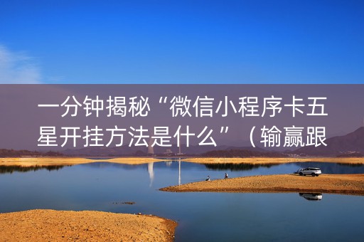 一分钟揭秘“微信小程序卡五星开挂方法是什么”（输赢跟id号有关系吗)