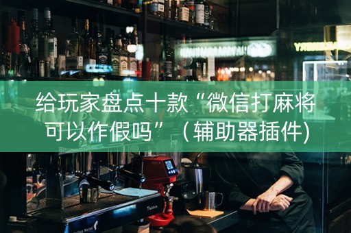 给玩家盘点十款“微信打麻将可以作假吗”（辅助器插件)