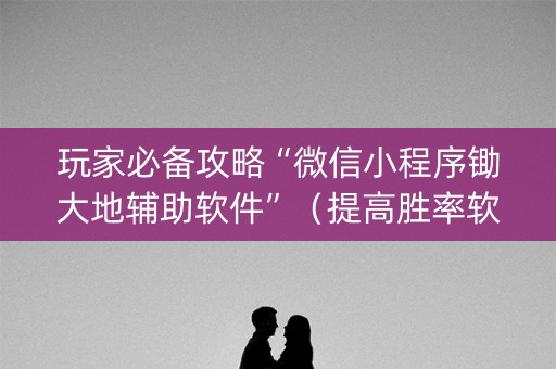玩家必备攻略“微信小程序锄大地辅助软件”（提高胜率软件)