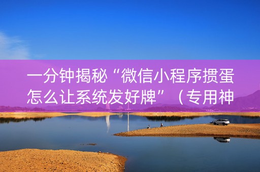 一分钟揭秘“微信小程序掼蛋怎么让系统发好牌”（专用神器)