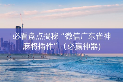 必看盘点揭秘“微信广东雀神麻将插件”（必赢神器)