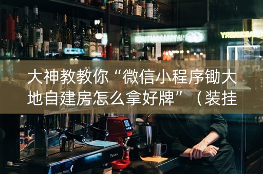 大神教教你“微信小程序锄大地自建房怎么拿好牌”（装挂怎么安装)