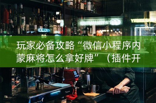 玩家必备攻略“微信小程序内蒙麻将怎么拿好牌”（插件开挂免费AI)