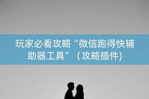 玩家必看攻略“微信跑得快辅助器工具”（攻略插件)