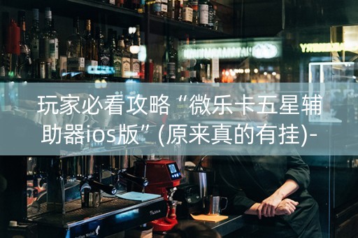 玩家必看攻略“微乐卡五星辅助器ios版”(原来真的有挂)-知乎