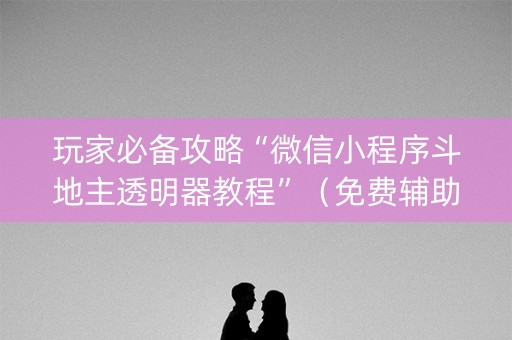 玩家必备攻略“微信小程序斗地主透明器教程”（免费辅助)