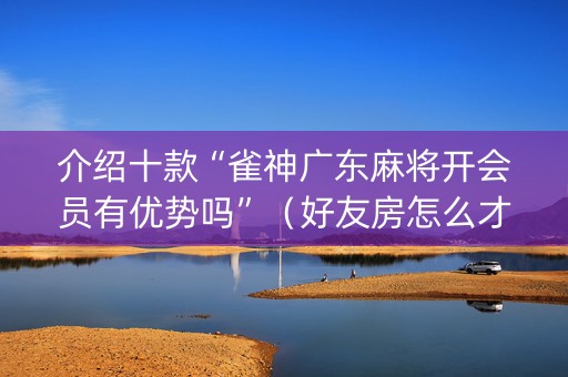 介绍十款“雀神广东麻将开会员有优势吗”（好友房怎么才能赢)