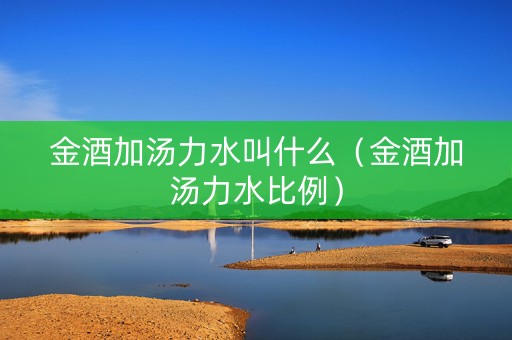 金酒加汤力水叫什么（金酒加汤力水比例）