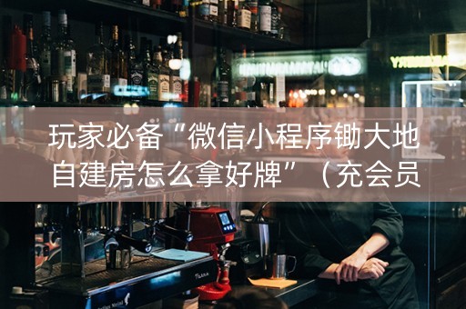 玩家必备“微信小程序锄大地自建房怎么拿好牌”（充会员胜率高)
