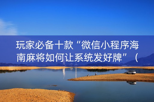 玩家必备十款“微信小程序海南麻将如何让系统发好牌”（开挂辅助脚本)