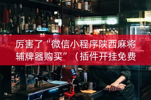 厉害了“微信小程序陕西麻将辅牌器购买”（插件开挂免费AI)