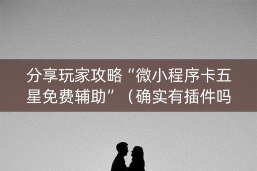 分享玩家攻略“微小程序卡五星免费辅助”（确实有插件吗)