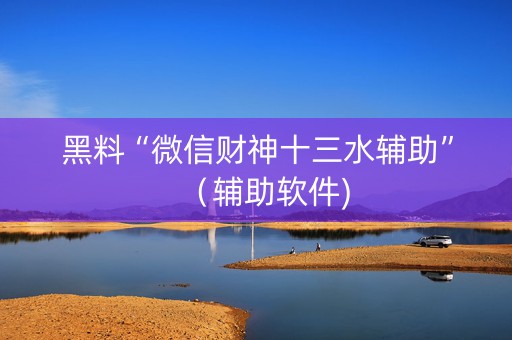 黑料“微信财神十三水辅助”（辅助软件)