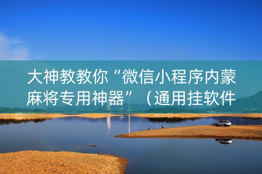 大神教教你“微信小程序内蒙麻将专用神器”（通用挂软件多少钱)