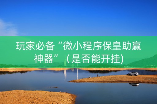 玩家必备“微小程序保皇助赢神器”（是否能开挂)