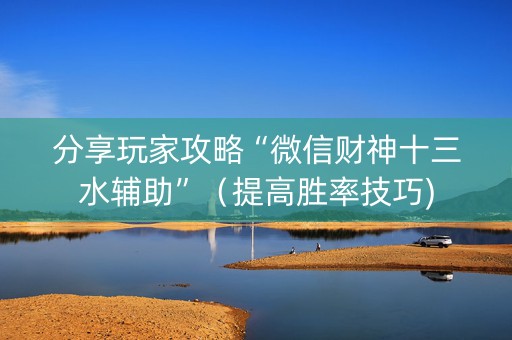 分享玩家攻略“微信财神十三水辅助”（提高胜率技巧)