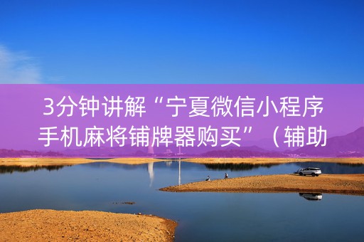 3分钟讲解“宁夏微信小程序手机麻将铺牌器购买”（辅助挂发牌规律)