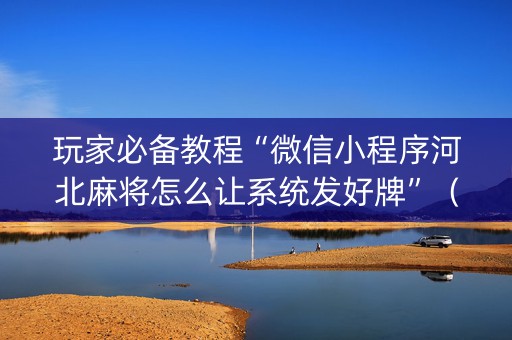 玩家必备教程“微信小程序河北麻将怎么让系统发好牌”（助攻神器)