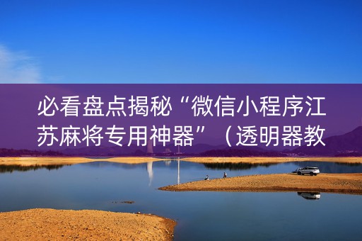 必看盘点揭秘“微信小程序江苏麻将专用神器”（透明器教程)