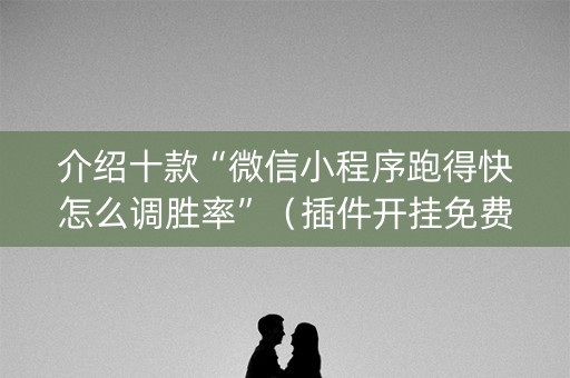 介绍十款“微信小程序跑得快怎么调胜率”（插件开挂免费AI)