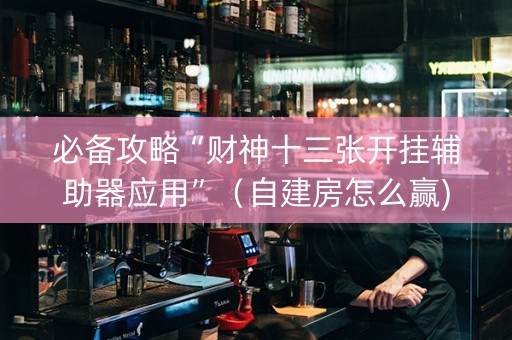 必备攻略“财神十三张开挂辅助器应用”（自建房怎么赢)