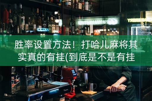 胜率设置方法！打哈儿麻将其实真的有挂(到底是不是有挂)