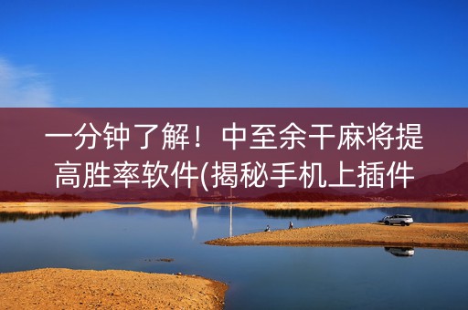 一分钟了解！中至余干麻将提高胜率软件(揭秘手机上插件购买)