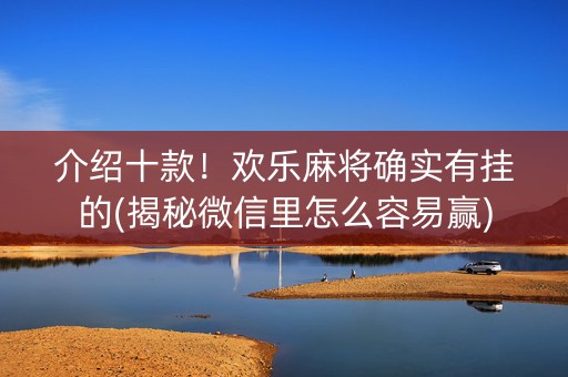 介绍十款！欢乐麻将确实有挂的(揭秘微信里怎么容易赢)