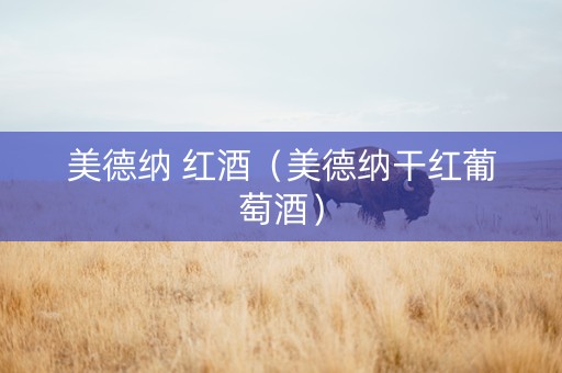 美德纳 红酒（美德纳干红葡萄酒）