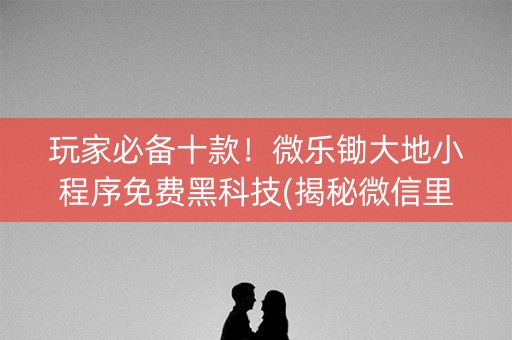 玩家必备十款！微乐锄大地小程序免费黑科技(揭秘微信里提高赢的概率)