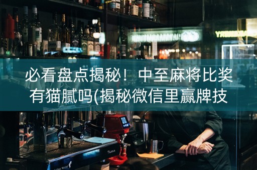 必看盘点揭秘！中至麻将比奖有猫腻吗(揭秘微信里赢牌技巧)