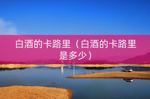 白酒的卡路里（白酒的卡路里是多少）