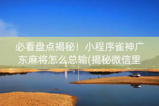 必看盘点揭秘！小程序雀神广东麻将怎么总输(揭秘微信里输赢技巧)