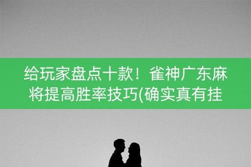 给玩家盘点十款！雀神广东麻将提高胜率技巧(确实真有挂)