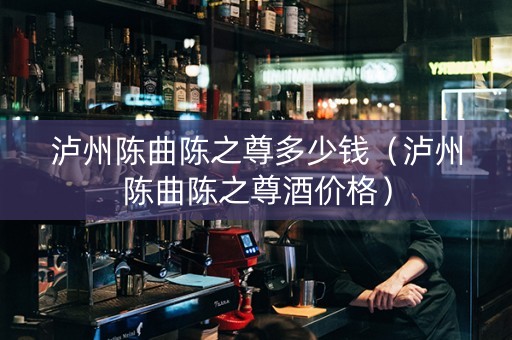 泸州陈曲陈之尊多少钱（泸州陈曲陈之尊酒价格）