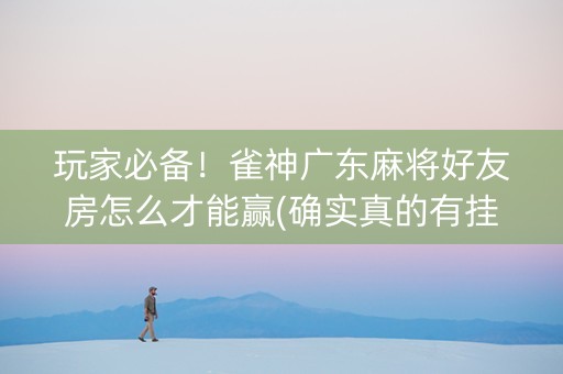 玩家必备！雀神广东麻将好友房怎么才能赢(确实真的有挂)