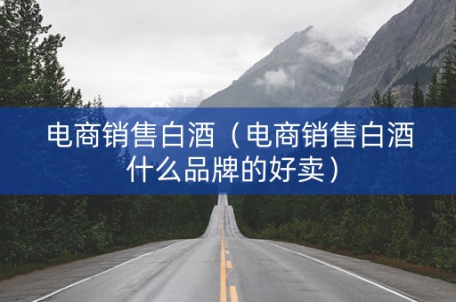 电商销售白酒（电商销售白酒 什么品牌的好卖）