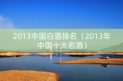 2013中国白酒排名（2013年中国十大名酒）