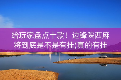 给玩家盘点十款！边锋陕西麻将到底是不是有挂(真的有挂确实有挂)