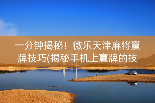 一分钟揭秘！微乐天津麻将赢牌技巧(揭秘手机上赢牌的技巧)