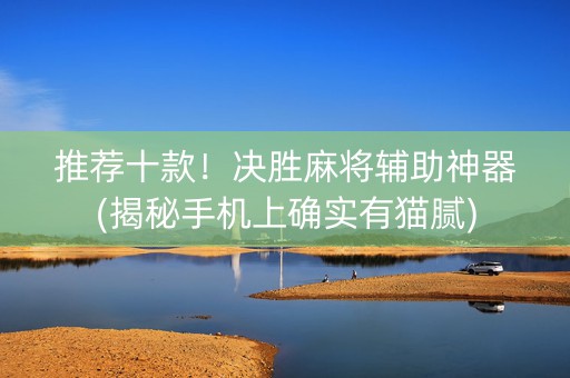 推荐十款！决胜麻将辅助神器(揭秘手机上确实有猫腻)