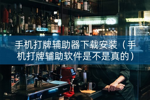 手机打牌辅助器下载安装（手机打牌辅助软件是不是真的）