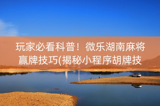 玩家必看科普！微乐湖南麻将赢牌技巧(揭秘小程序胡牌技巧)